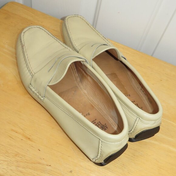 Allen Edmonds Revere Light Beige Driving Penny Slip on Loafer Men's 10B - Picture 3 of 8